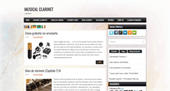 Desktop Screenshot of musicalclarinet.com
